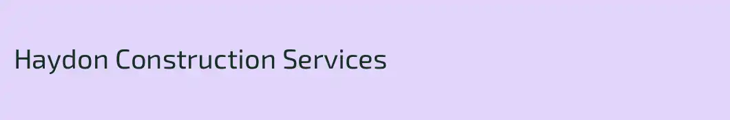 Haydon Construction Services
